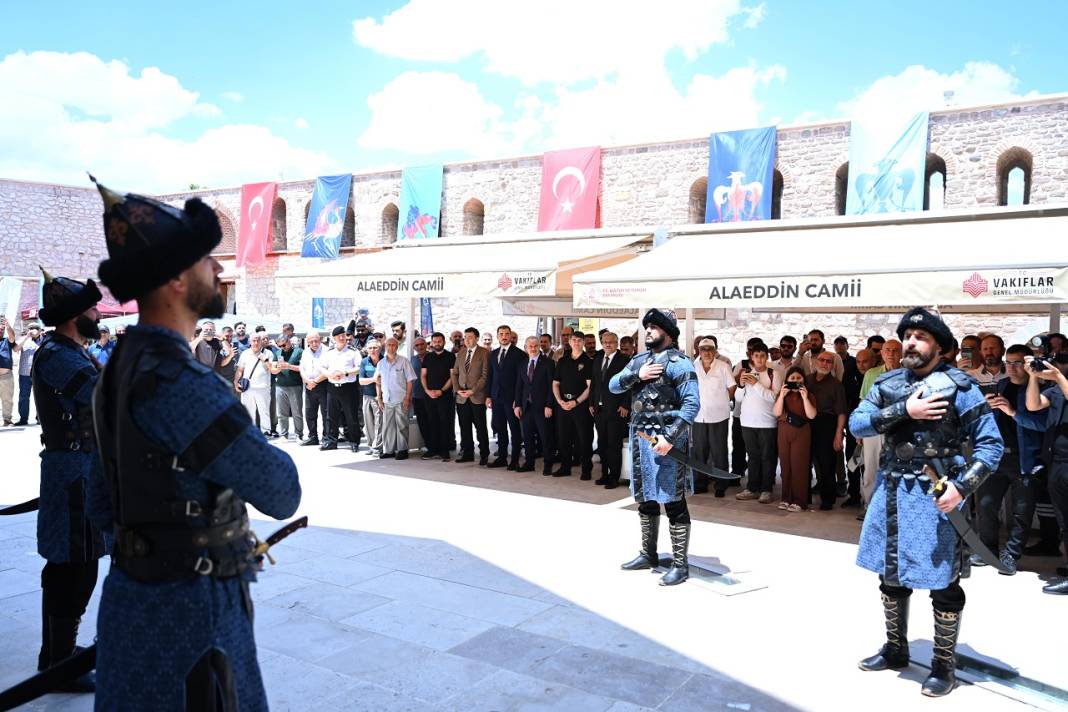 Konya'da 929 yıl sonra aynı ruh! Selçuklu Sultanları böyle anıldı 5